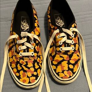 Vans Leopard Print Sneakers